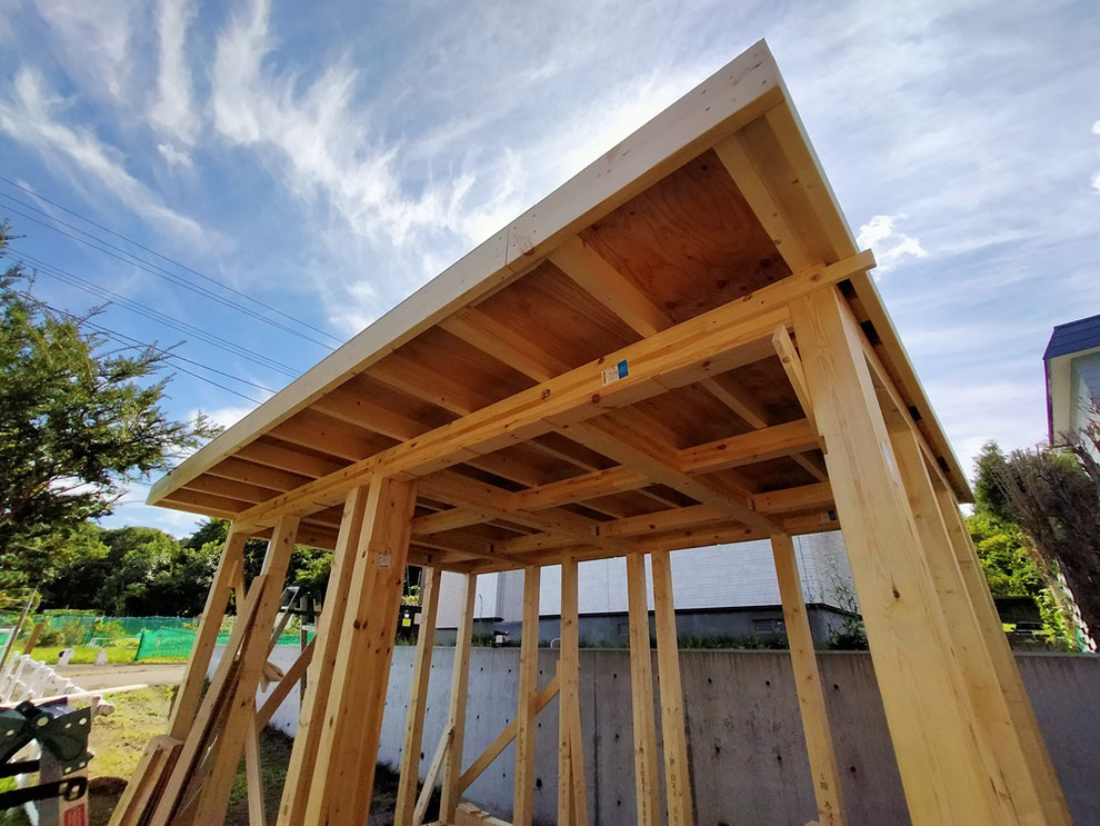 木造物置の設計施工は、安心と信頼のパートナー、いざなみ宅建まで。