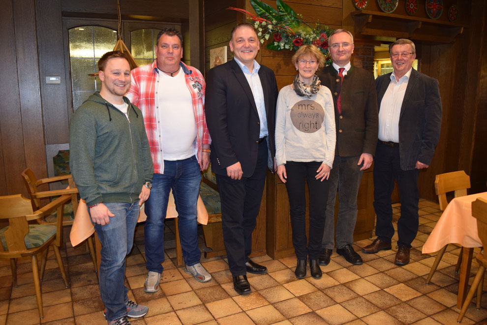 Klaus Hafner CSU Königstein Hirschbach Harald Schwartz Roland Sollner Simon Uebler Ariane Raap Hans Koch Ortsverband