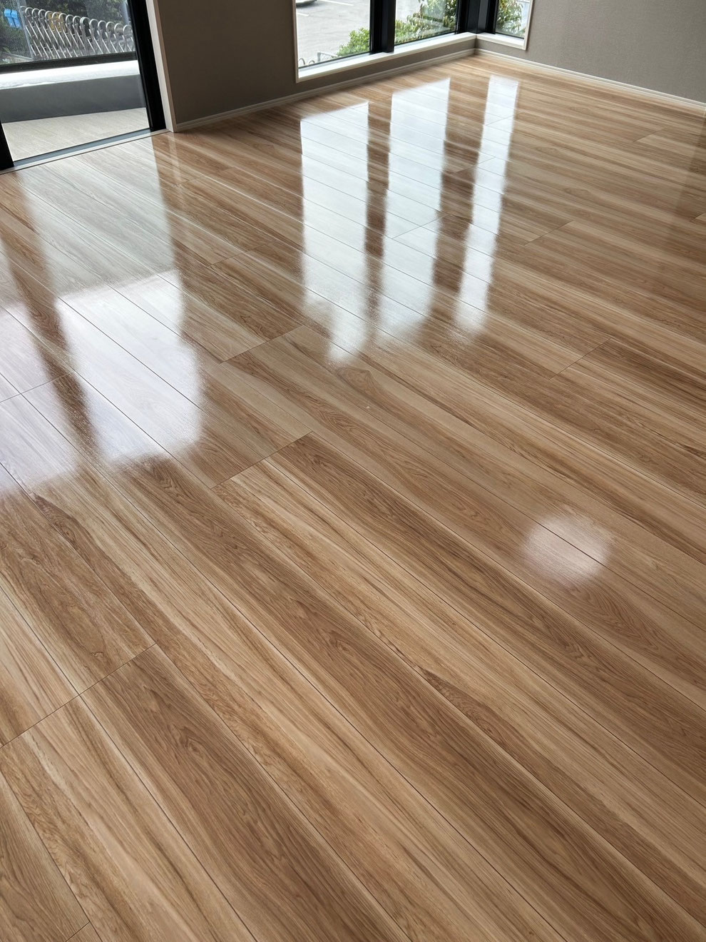 茨木市　新築マンション  セラミックフロアコーティング
