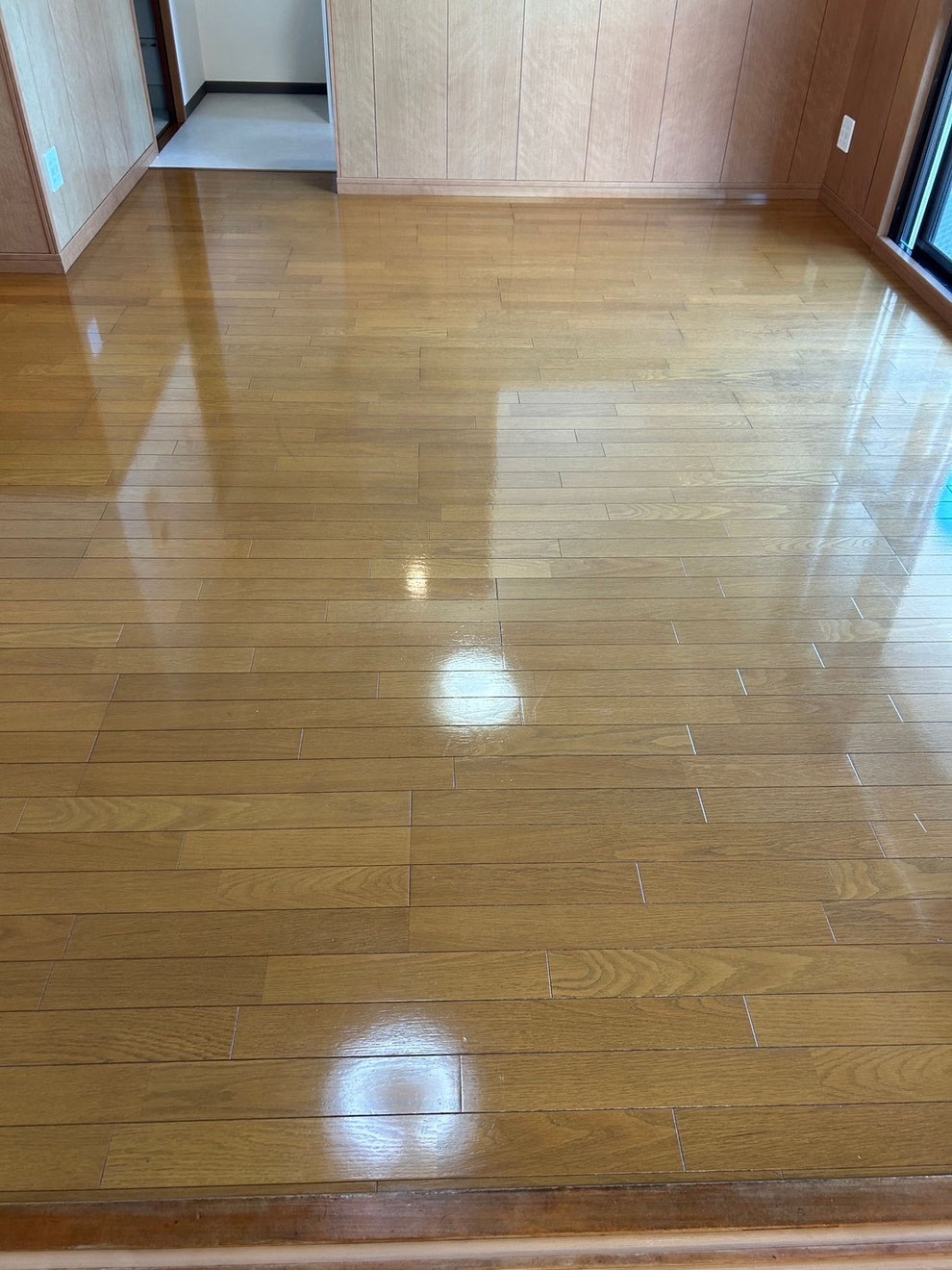 茨木市　中古戸建て  セラミックフロアコーティング