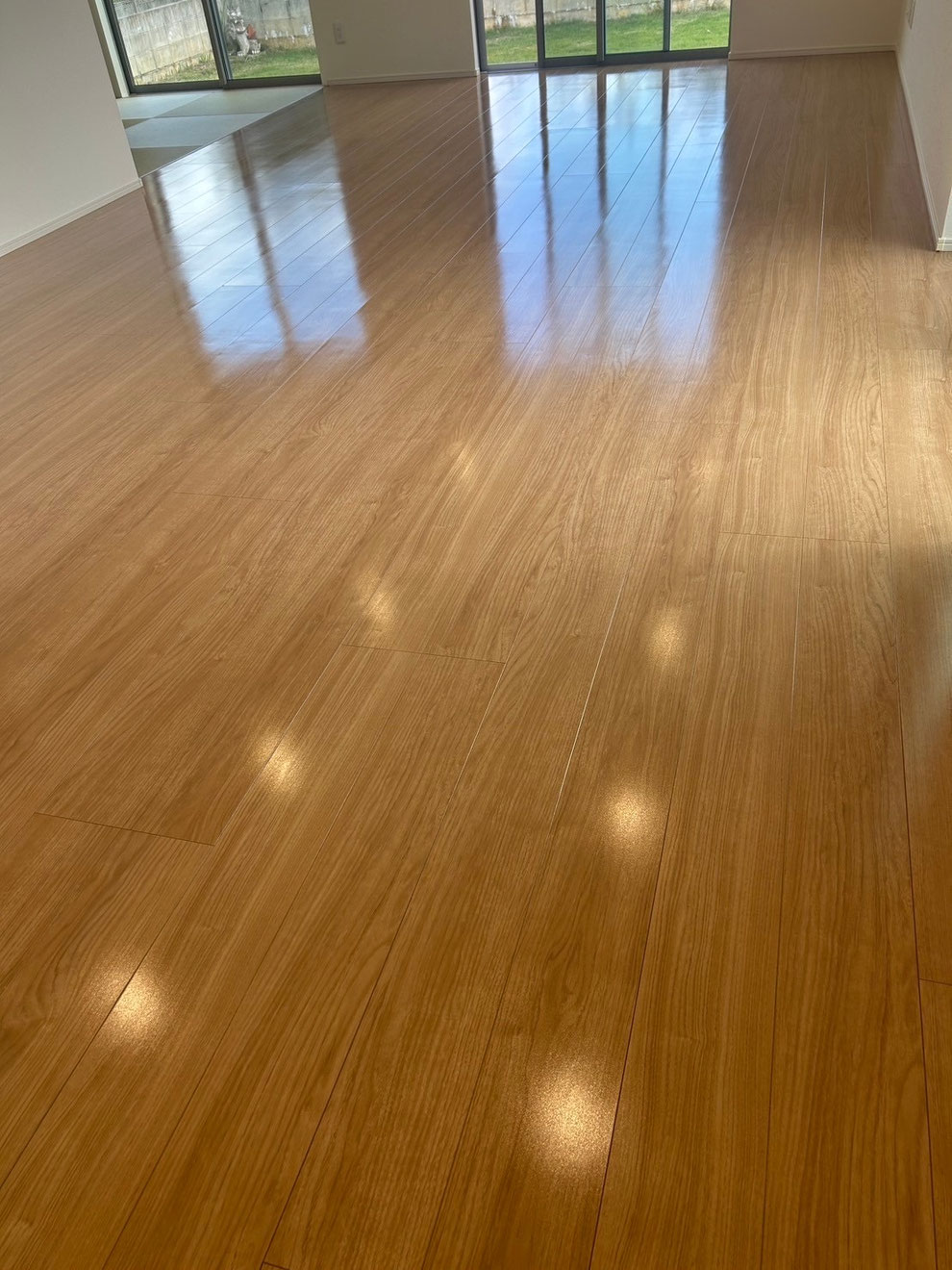 伊丹市　新築戸建て  セラミックフロアコーティング