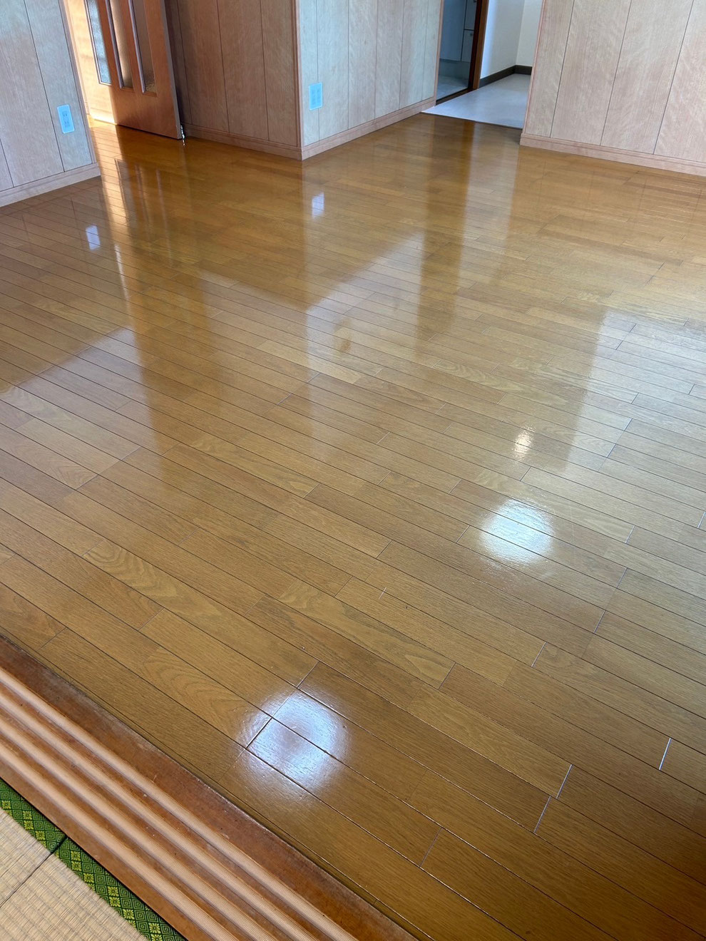 岸和田市　中古戸建て　セラミックフロアコーティング