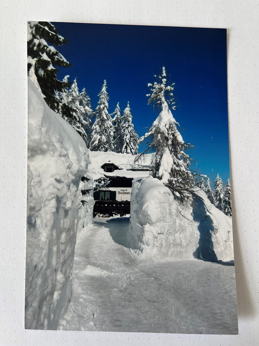 Zufahrt Almhaus Bachmann 2018