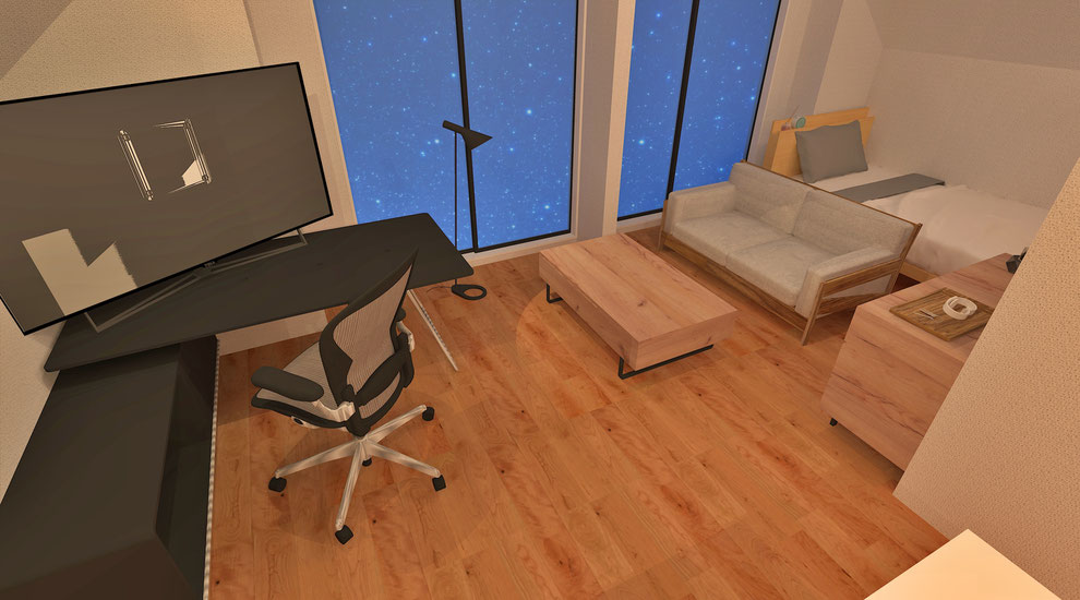 男性の一人暮らし 賃貸マンションのトータルコーディネート 1ldk Interiorcoordinator Ri ページ