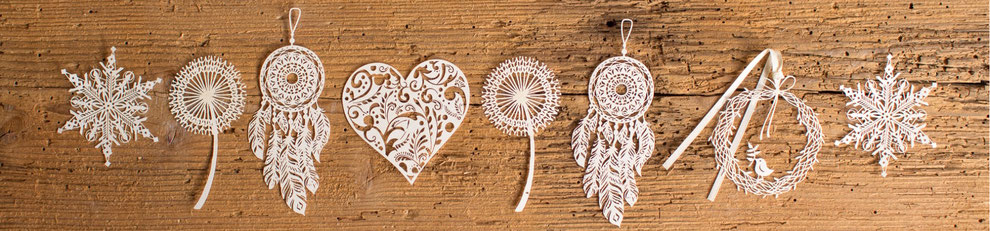 Laser Cuts, Artoz, Deko für Geschenke, Laser Cuts von Artoz
