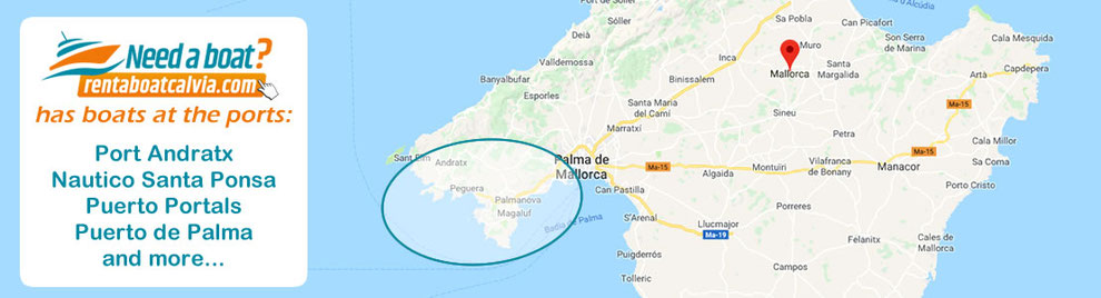 An diesen Häfen auf Mallorca vermieten wir Boote und Yachten