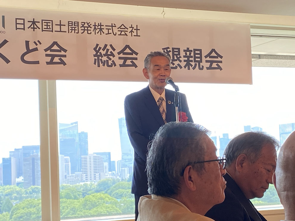 朝倉相談役　挨拶
