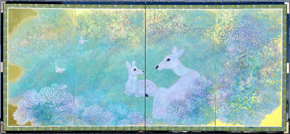盧思　85×188cm　『綠野仙縦』