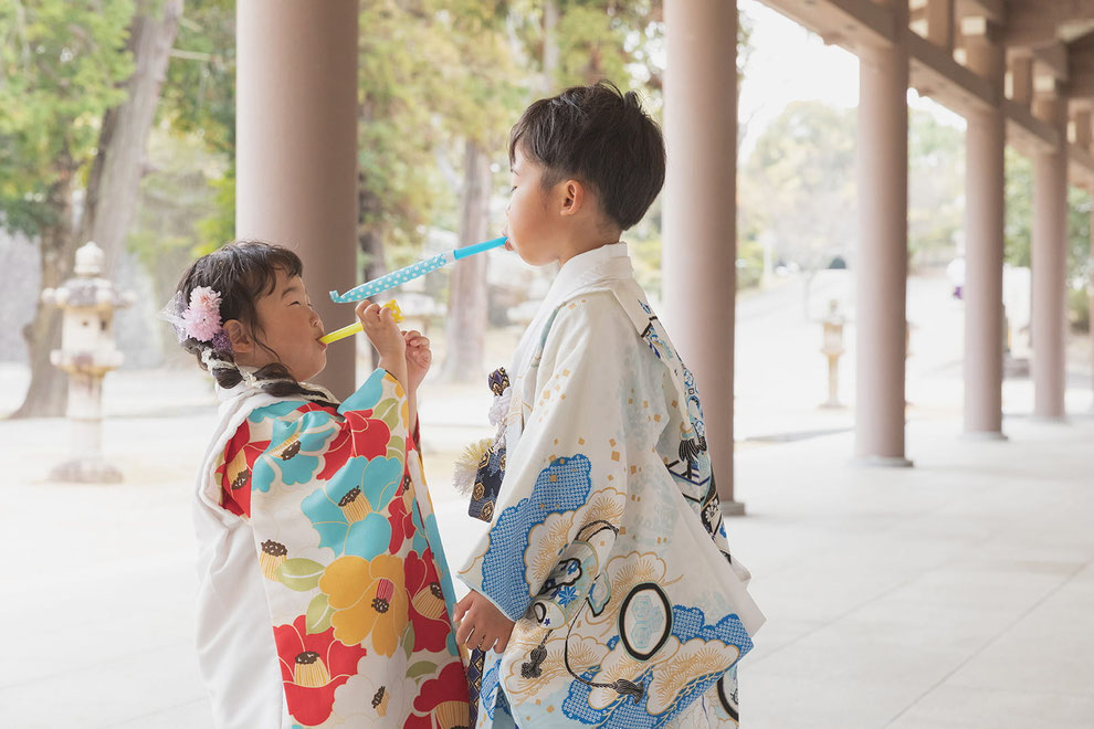 ＜日岡神社＞お宮参り・七五三の写真撮影について