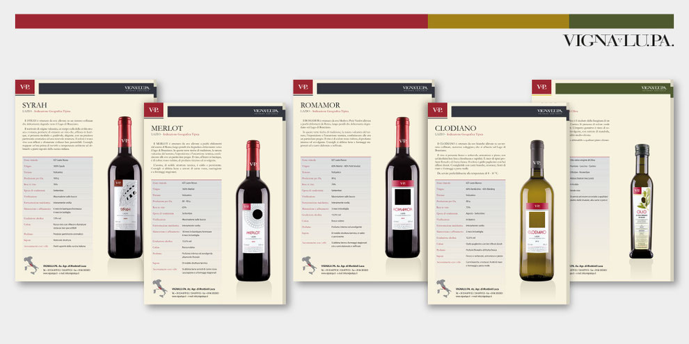 Vigna LU.PA. - Schede di prodotto