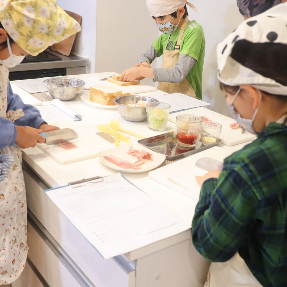 東京都 新宿区 目白 高田馬場 料理教室 山岡真千子 料理研究家 エムズレッスン 子供料理教室 親子料理教室