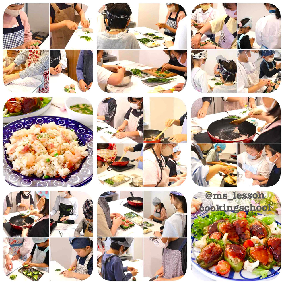 東京都 新宿区 目白 高田馬場 料理教室 山岡真千子 料理研究家 エムズレッスン 子供料理教室 親子料理教室