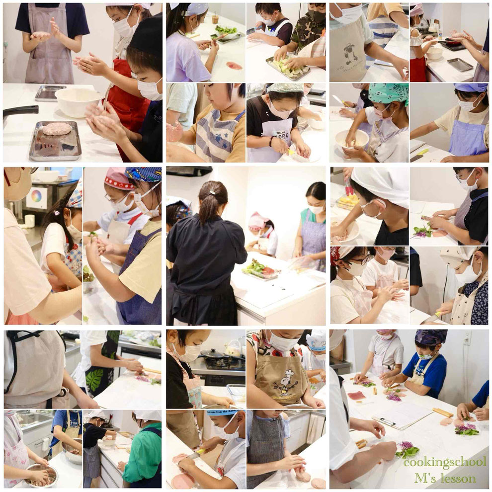 東京都　新宿区　目白　高田馬場　料理教室　山岡真千子　料理研究家　エムズレッスン　子供料理教室　親子料理教室