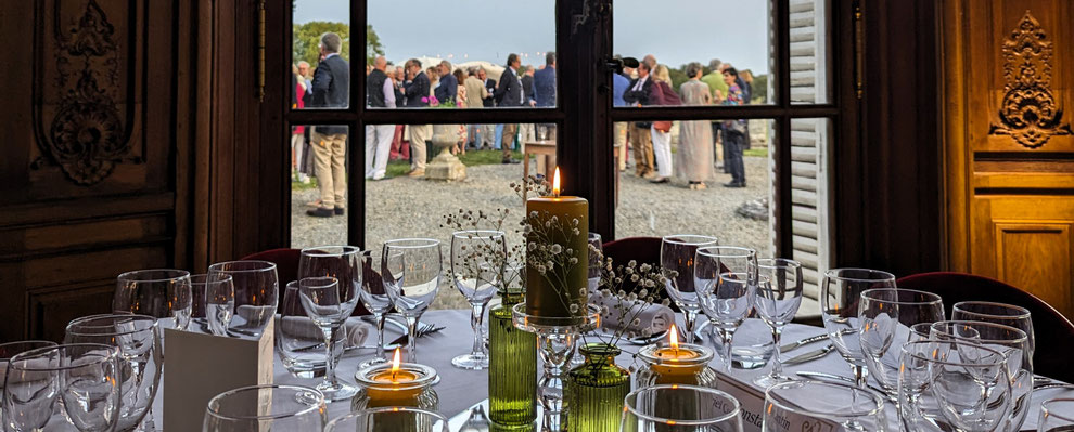 Organisation d'événements dans des châteaux par Agence MN