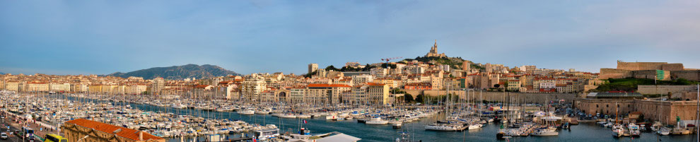 vue générale pour un stage photo à Marseille