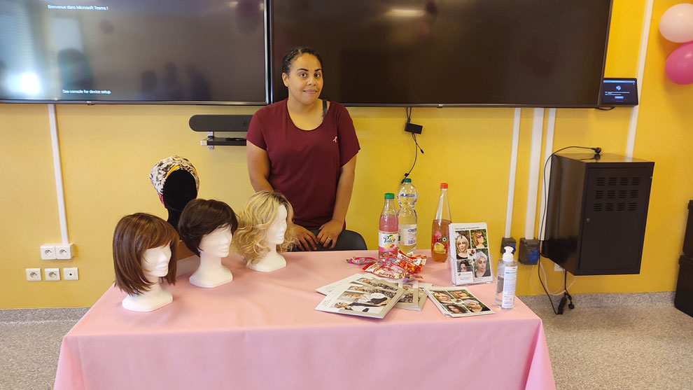 Stand Elovalann pour Octobre rose 2023