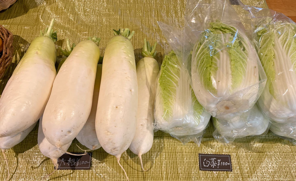 地元の新鮮なお野菜!(昨年の出品)