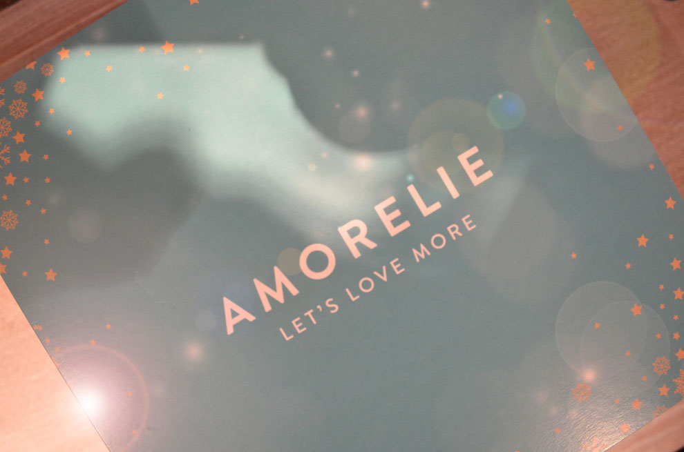 Die Weihnachtsbox 2015 von Amorelie - passend zum Fest