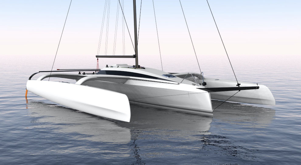TR42 Performance Trimaran - Grainger Designs Multihull Yachts