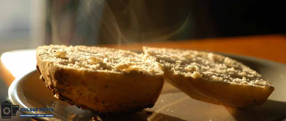 Warme Brötchen direkt aus dem Ofen