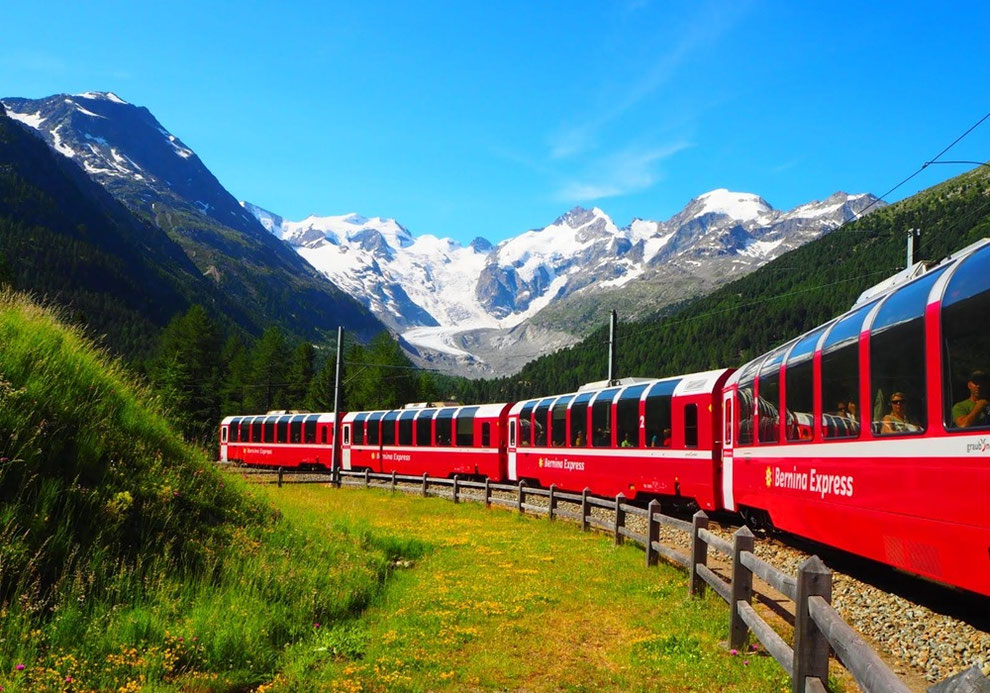 スイス氷河特急