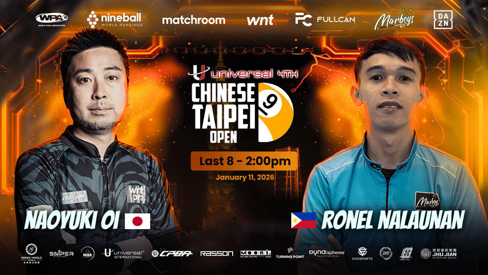 大井直幸はベスト8でR・ナラウナンに敗戦。5位タイに