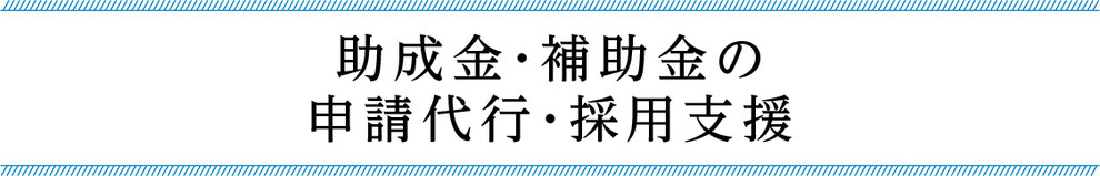 アンカー社会保険労務士事務所　補助金　助成金　申請
