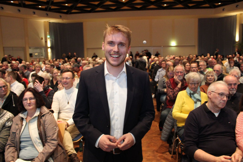 CDU Bürgermeister- und Spitzenkandidat Florian Gibbe