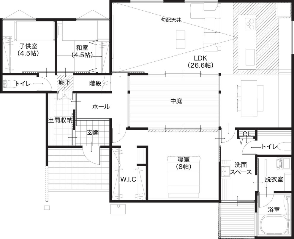 1階平面図