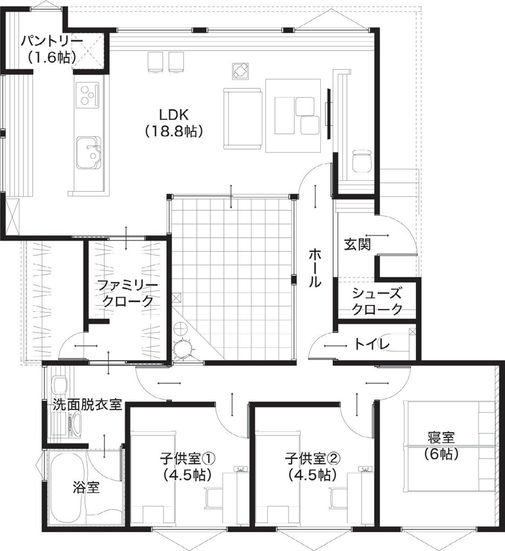 1階平面図
