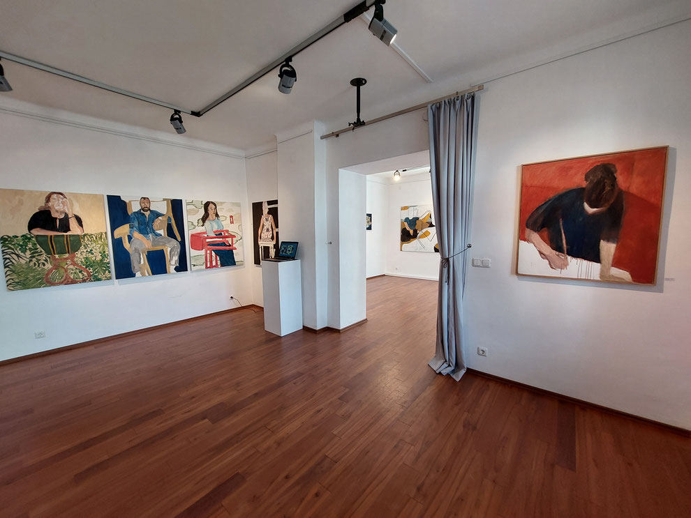 Ausstellung "Schichtungen" in Kilb, Bilder von Eva Hradil