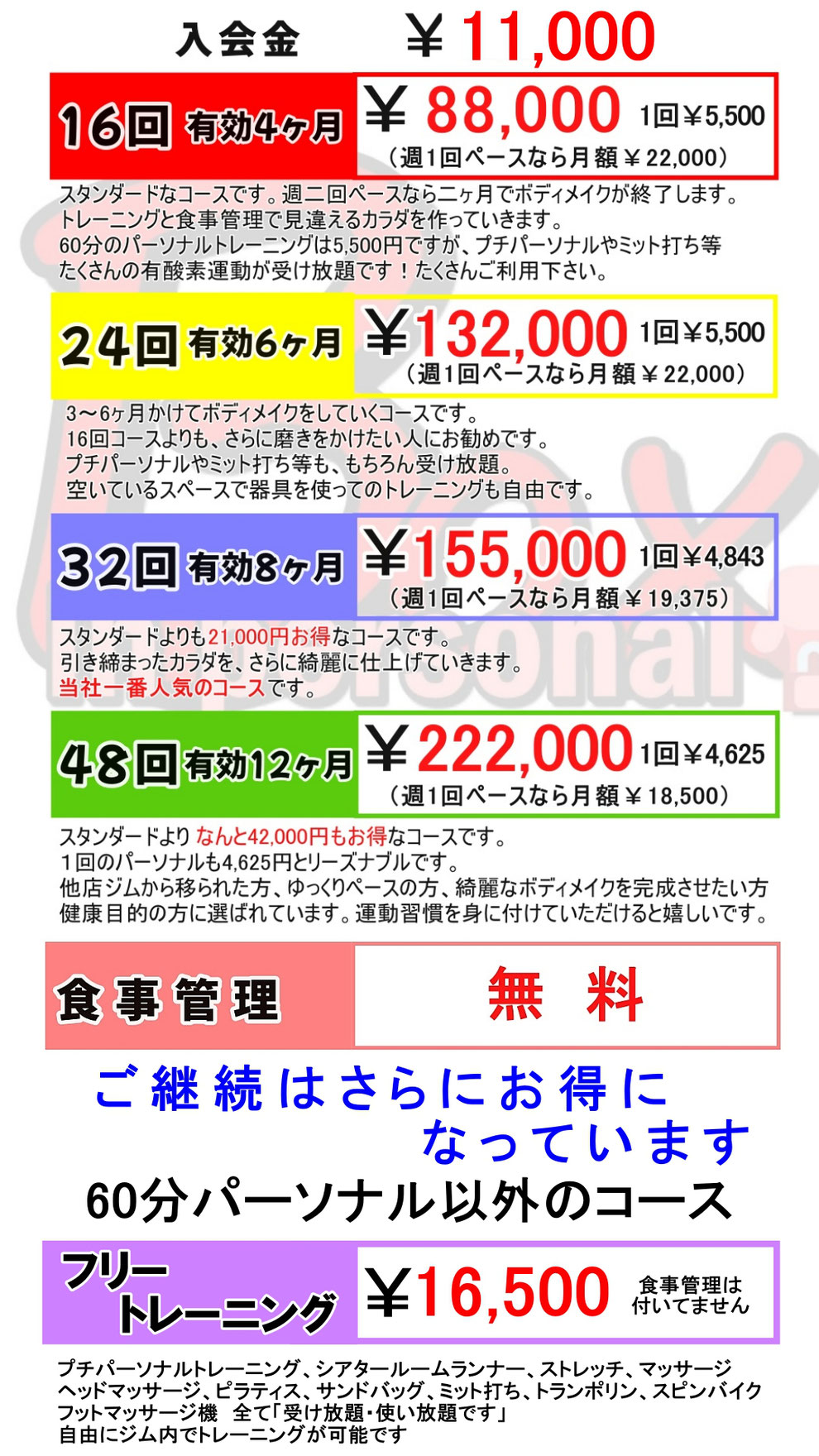 堺市パーソナルトレーニング　安い