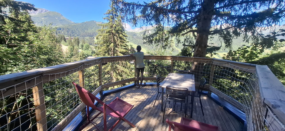 cabane dans les arbres en savoie