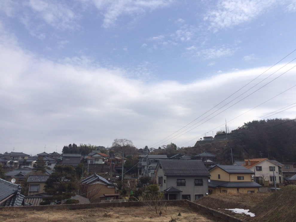 高台で眺めが最高の敷地