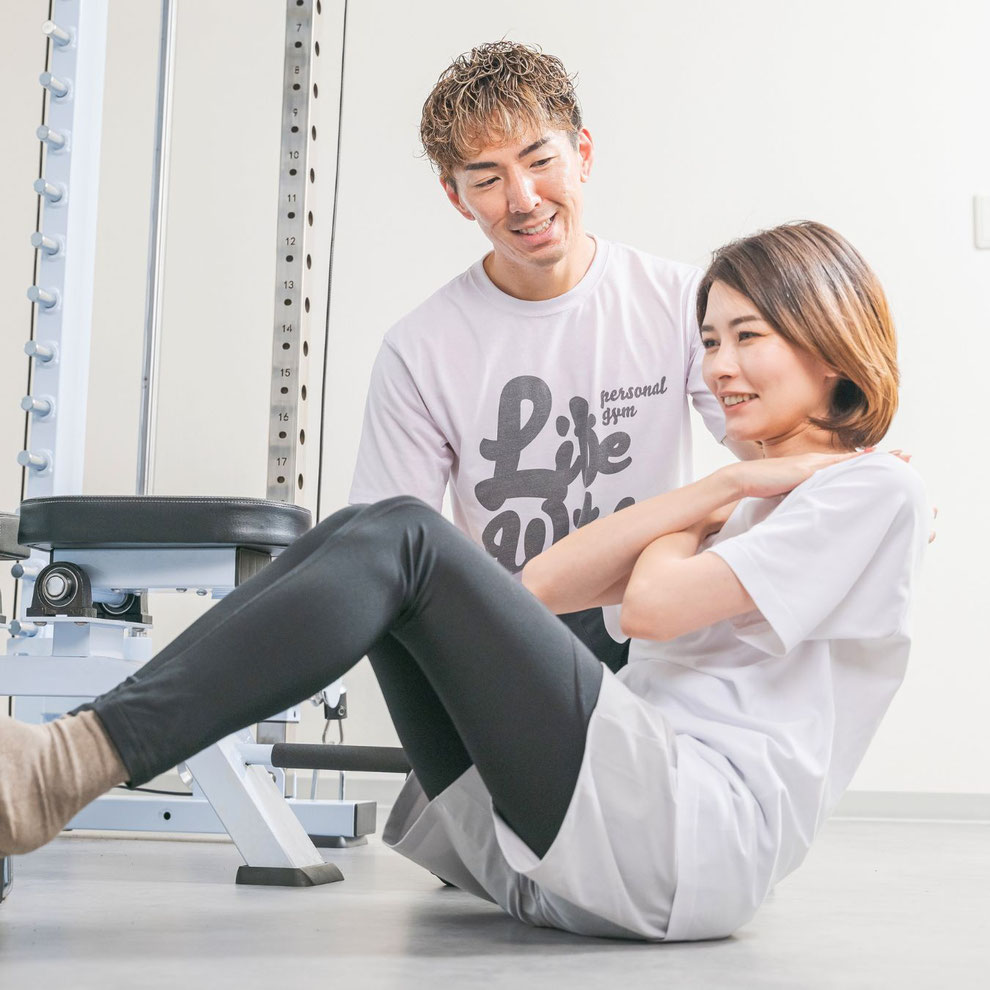 滋賀で体幹トレーニングするならライフウィズ