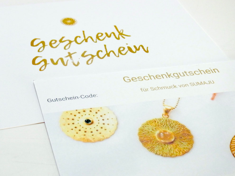 Geschenkgutschein für Schmuck