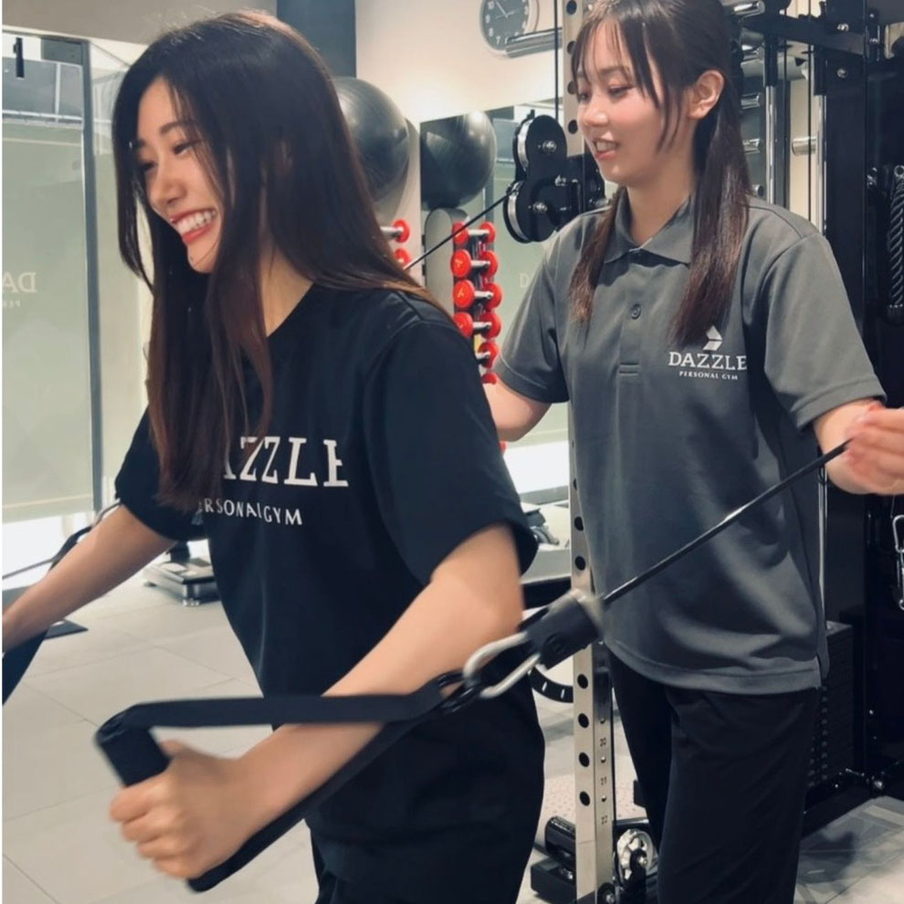 梅内 夕貴奈トレーナーのレッスンの様子