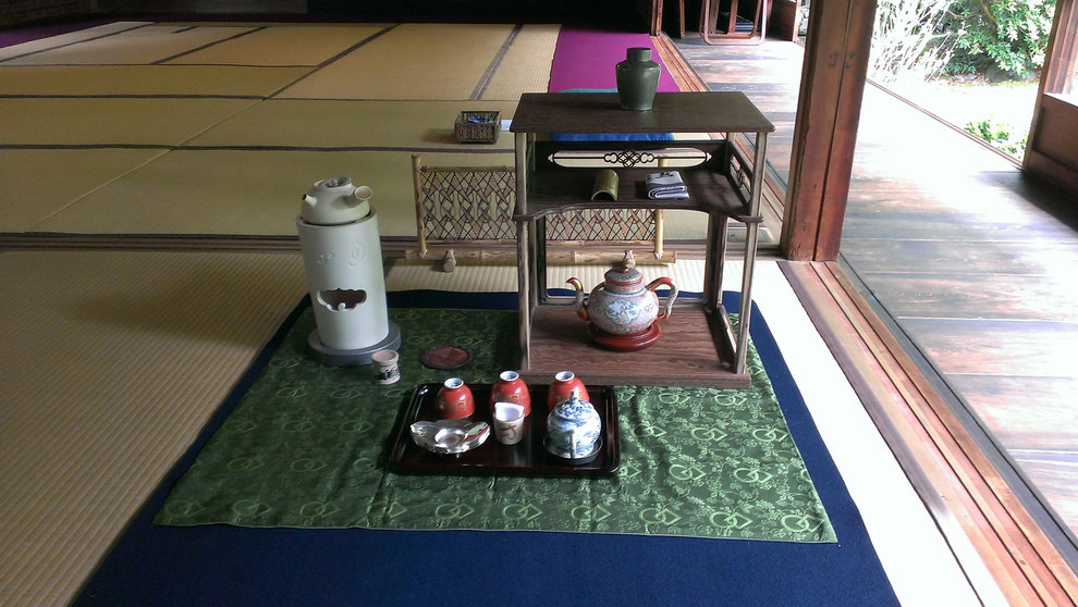 美品】竹製 煎茶道 窓棚