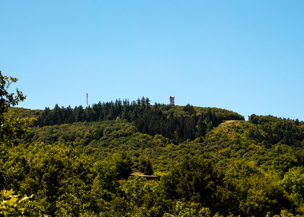 Aussicht auf die Aussichtsplattform.