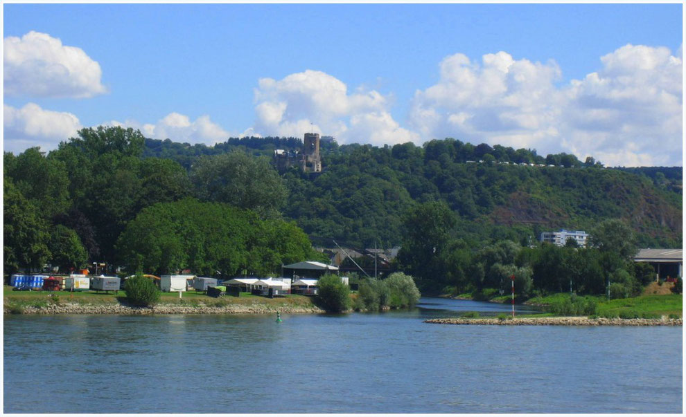 Lahnmündung bei Lahnstein