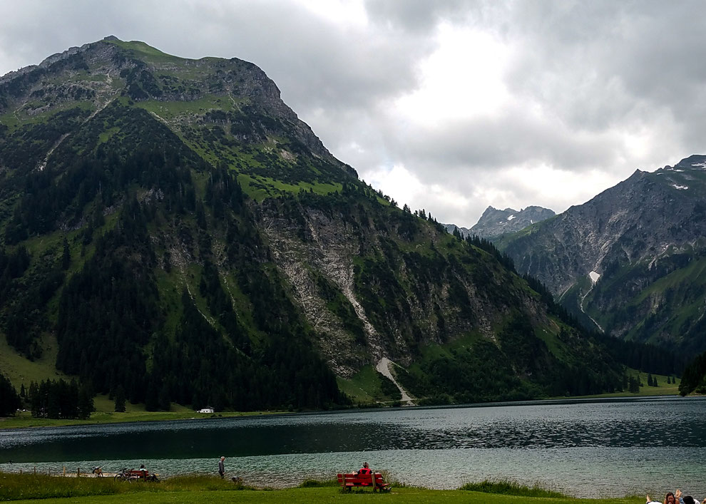 Kleine Rad-Runde zum Vilsalpsee und.......