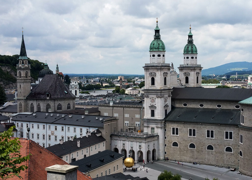 Kapitelplatz südlich des Salzburger Doms