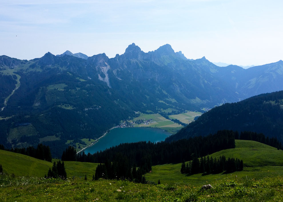 Blick auf den Haldensee