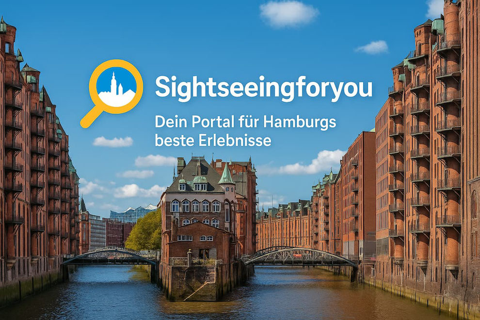 Blick auf die Speicherstadt und ihre Fleete