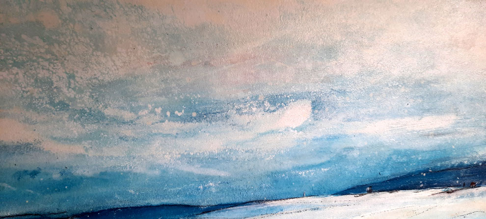 detail blaues bild