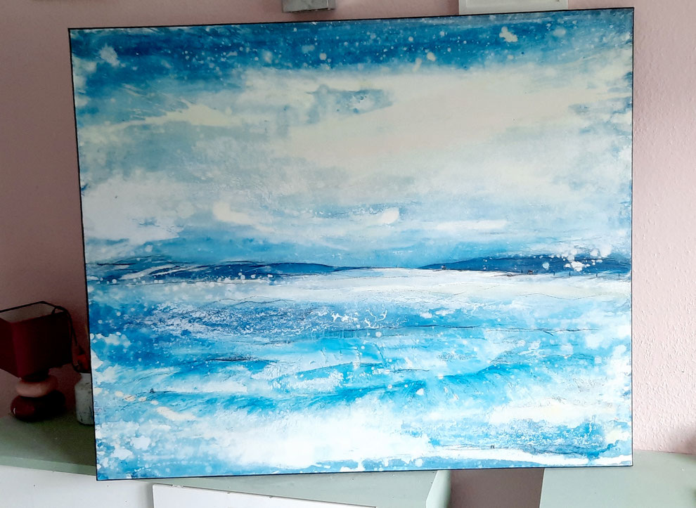 blaues Landschaft
