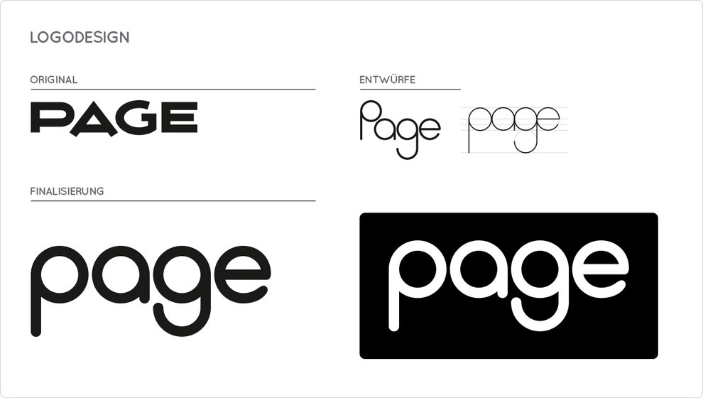 PAGE Logodesign