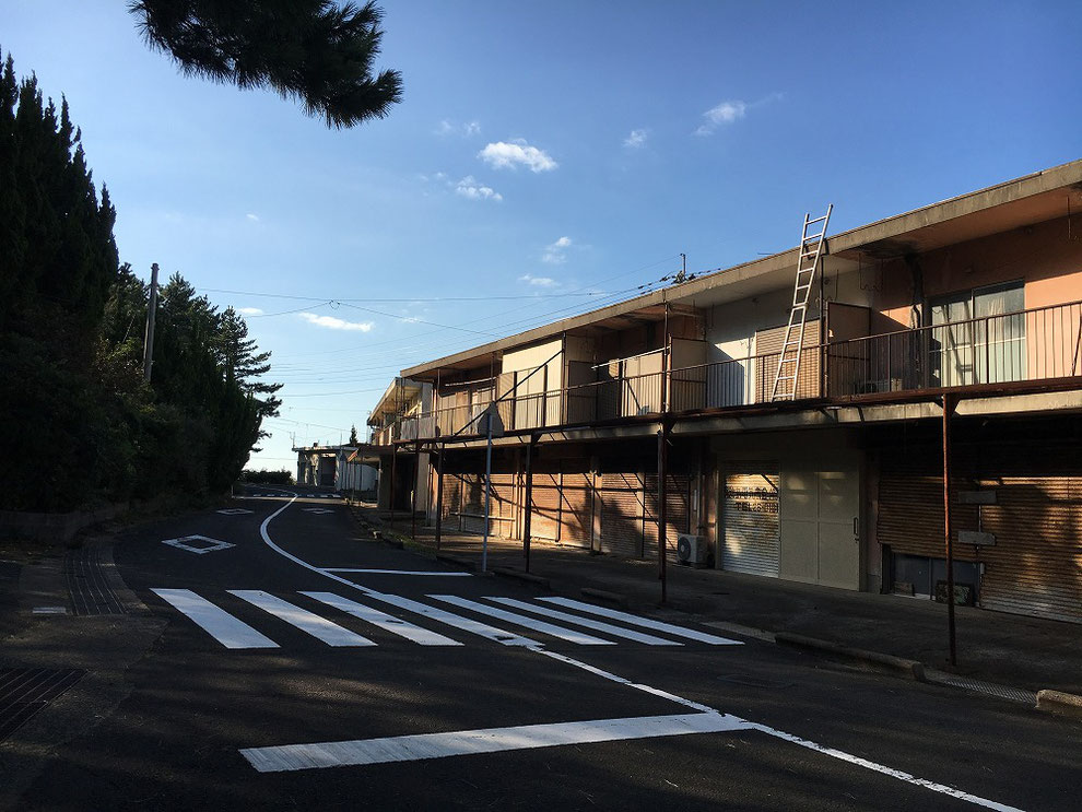 池島の店舗跡