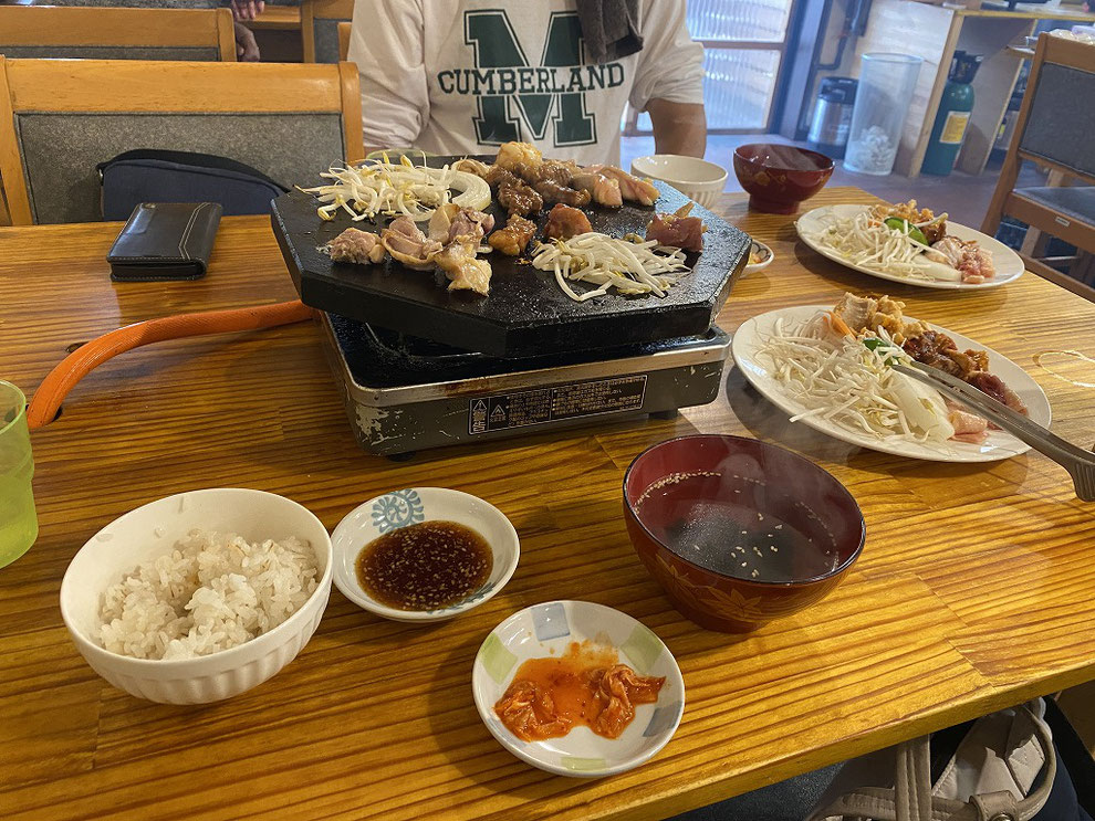 飯場めしのランチ