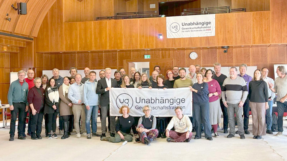 UGÖD-Gruppenfoto im Grünen